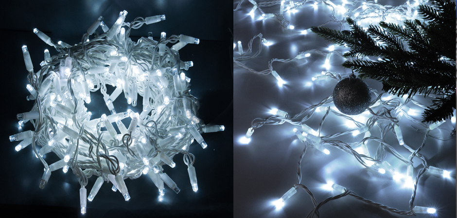 Гирлянда для улицы с Белым светом - Loft-Concept в Казани