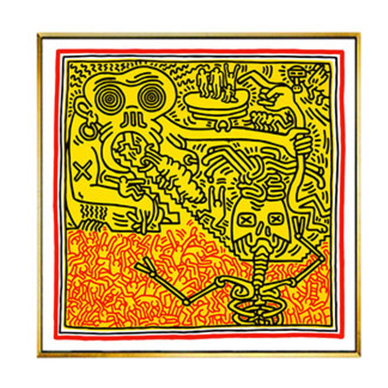 Постер Keith Haring 13 Мульти в Казани | Loft Concept 