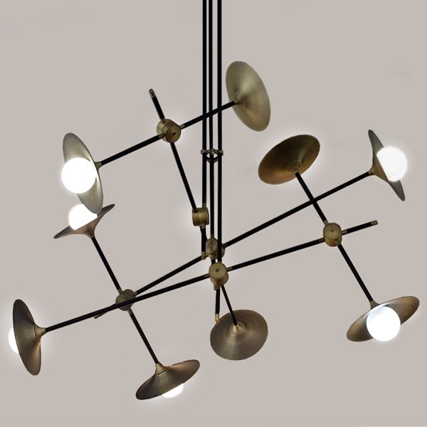 Люстра Disc Turbaya SS-9 Chandelier  в Казани | Loft Concept 