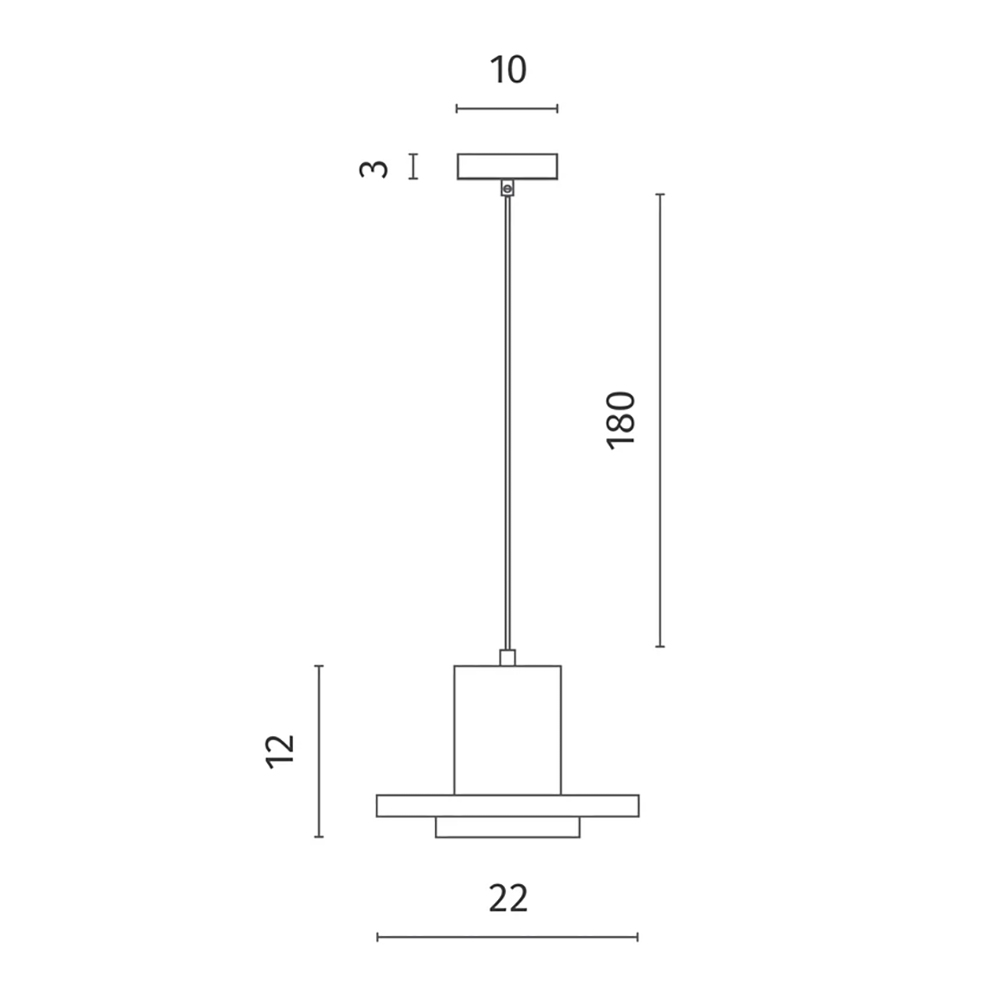 Подвесной светильник Douro Light белый мрамор в Казани