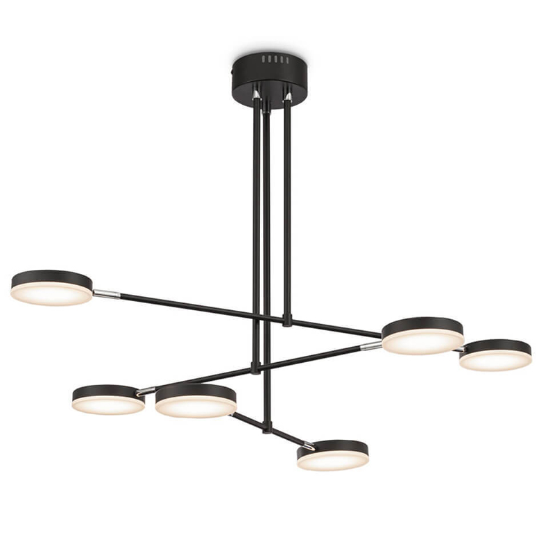 Люстра Maxine Light Chandelier 89 Черный Белый в Казани | Loft Concept 