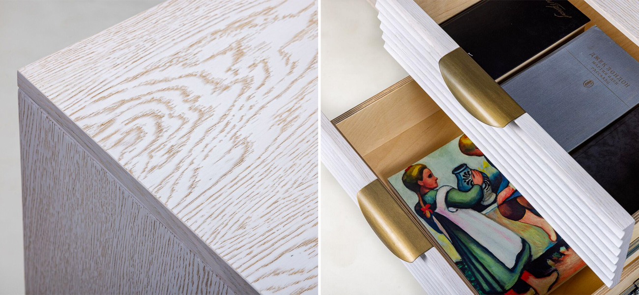 Комод Antique Order Шпона Беленого Дуба - фото №1