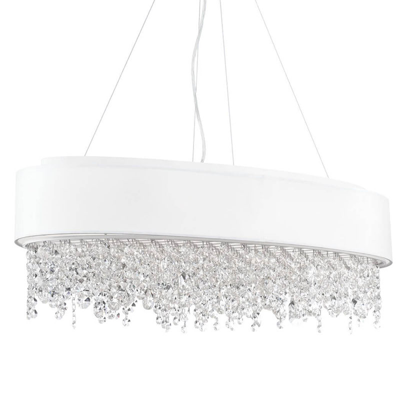 Люстра Maurin Diamond Rain Chandelier Белый в Казани | Loft Concept 