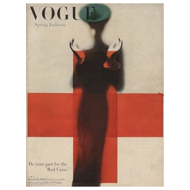 Постер Vogue Cover 1945 March  в Казани | Loft Concept 