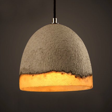 Подвесной светильник Art Concrete Pendant №9 Серый в Казани | Loft Concept 