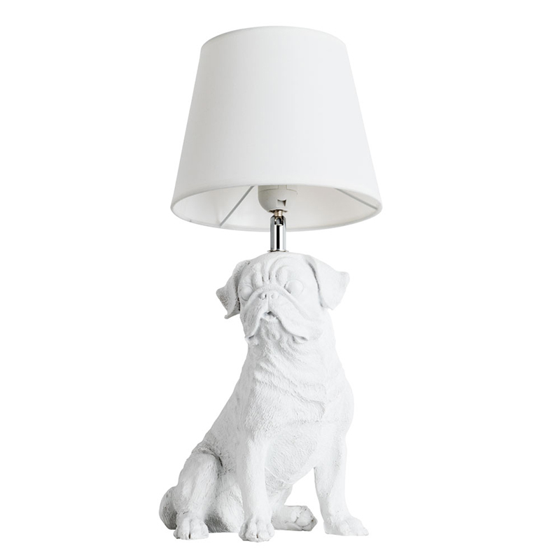 Настольная лампа White Bulldog Table Lamp Белый в Казани | Loft Concept 