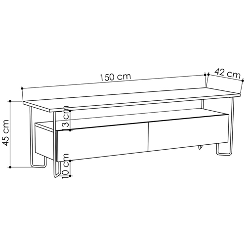 ТВ-тумба Lee Beige TV Stand в Казани