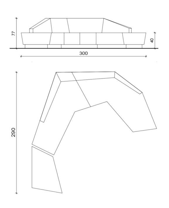 Диван Anaktae ADRASTUS SOFA в Казани