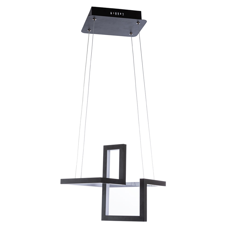 Люстра Esther Geometric Black Chandelier Черный в Казани | Loft Concept 