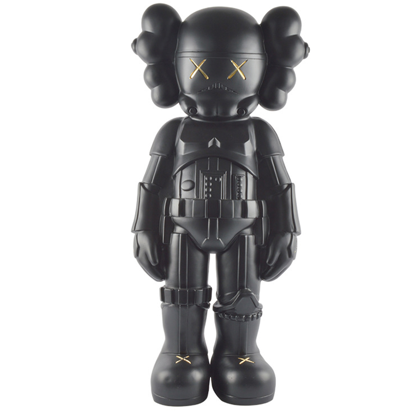 Статуэтка KAWS Black Soldier Gold X Черный Золотой в Казани | Loft Concept 