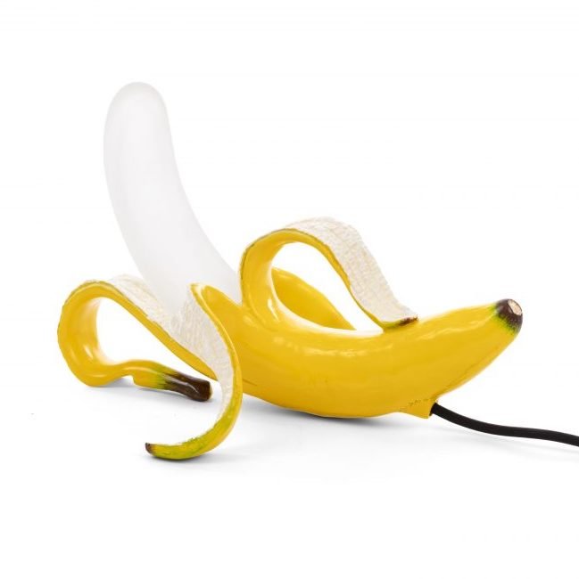 Лампа Seletti Banana Lamp Yellow Huey Design: Studio Job Желтый в Казани | Loft Concept 