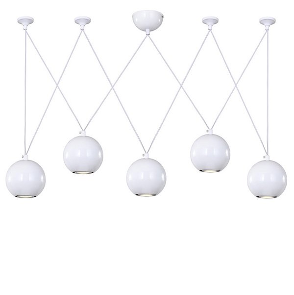 Подвесной светильник Multisphere Pendant White 5  в Казани | Loft Concept 