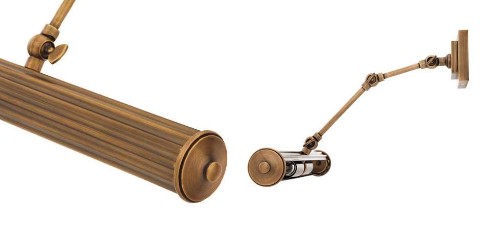 Бра Eichholtz Wall Lamp Luca L Brass Бра Eichholtz Wall Lamp Luca L Brass - Loft-Concept в Казани