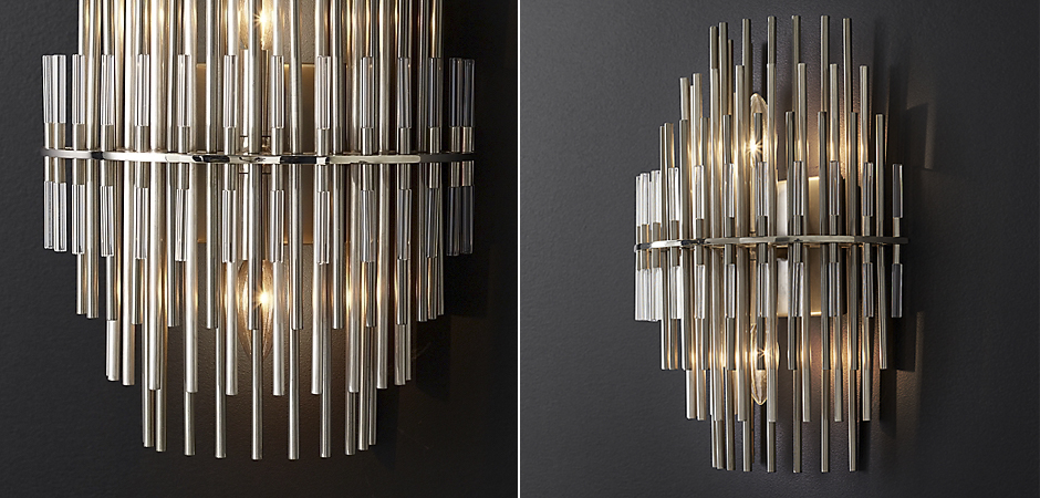 Бра Restoration Hardware Emile Sconce Chrome Бра Restoration Hardware Emile Sconce Chrome - Loft-Concept в Казани