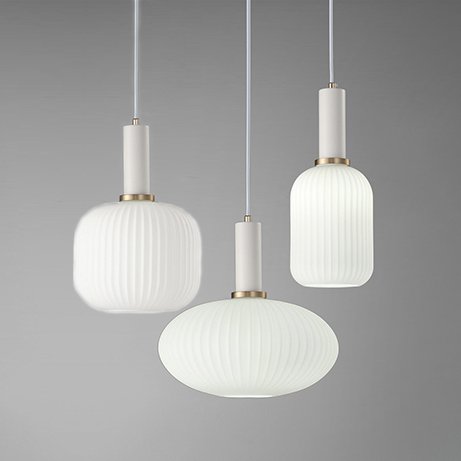 Подвесной светильник Ferm Living chinese lantern White Белый Золотой в Казани | Loft Concept 