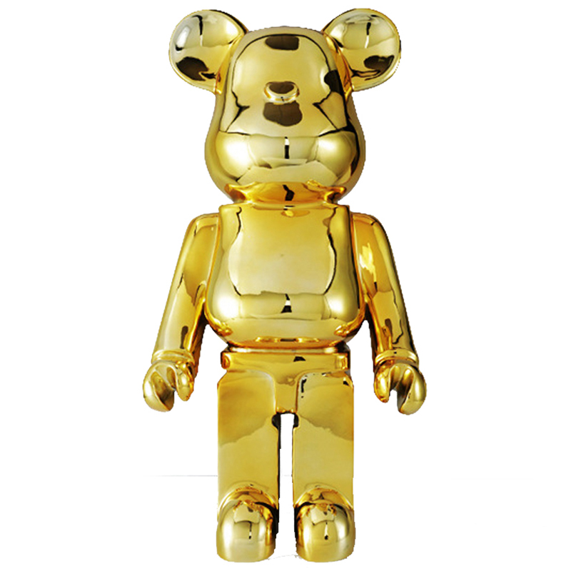 Статуэтка Bearbrick Gold Глянцевое золото в Казани | Loft Concept 