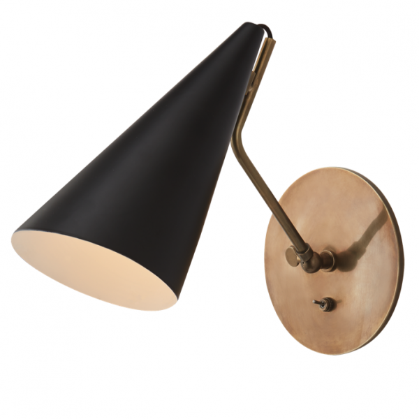 Бра VC light CLEMENTE wall lamp black Черный в Казани | Loft Concept 