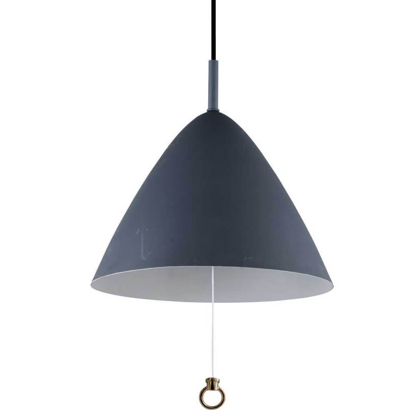 Подвесной светильник Cosmo Dome Cone black Черный в Казани | Loft Concept 