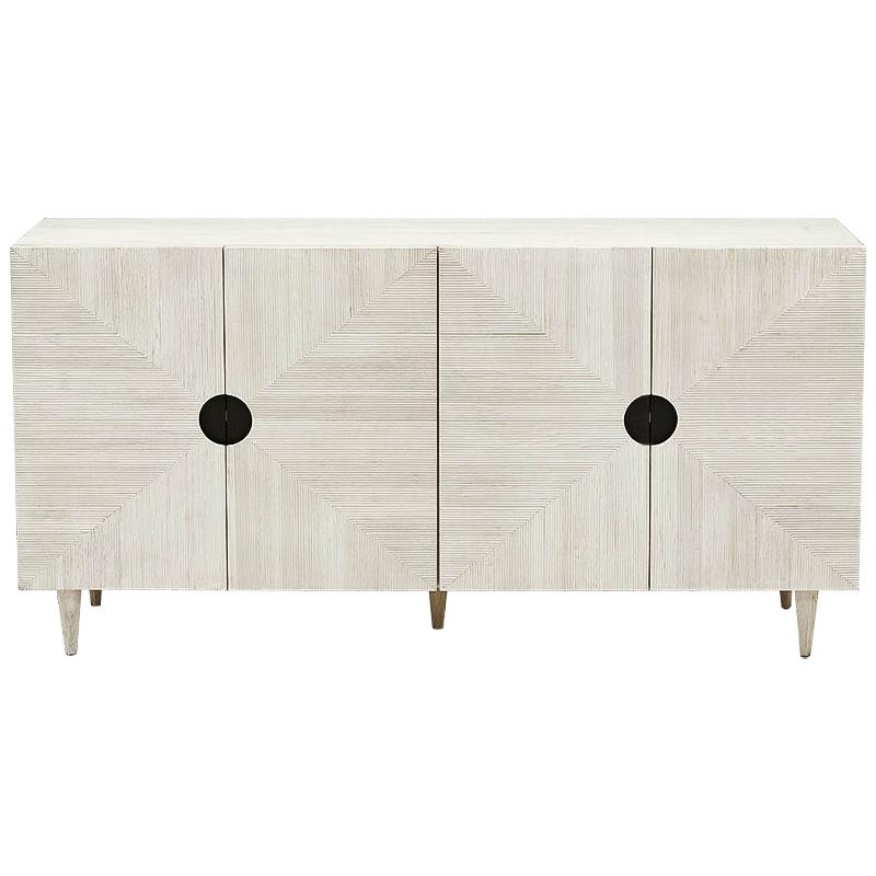 Комод Arjun Chest of Drawers ivory ( слоновая кость ) Черный в Казани | Loft Concept 