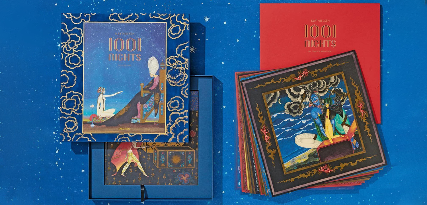 Красивая Книга в подарок Kay Nielsen’s A Thousand and One Nights - фото №1