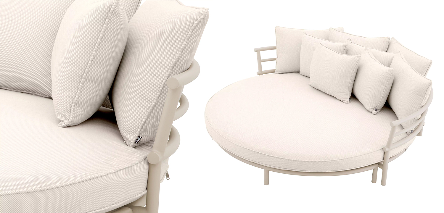 Диван Eichholtz Sofa Laguno Round - фото №1