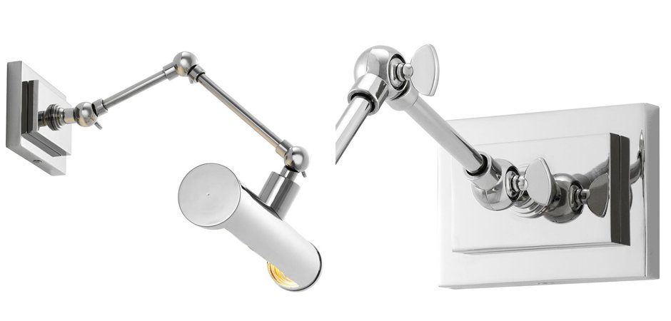 Бра Eichholtz Wall Lamp Pacific Nickel - Loft-Concept в Казани