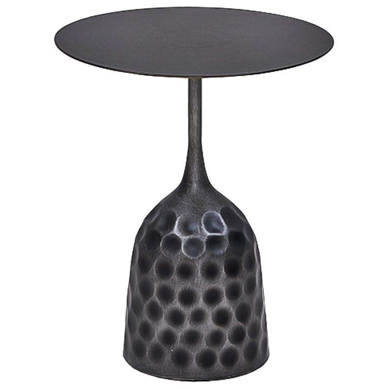 Приставной стол Cluster Surface Dark Nickel Side Table Графит в Казани | Loft Concept 