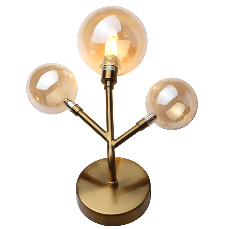 Бра Berries Trio Sconce bronze Бронза Прозрачный в Казани | Loft Concept 