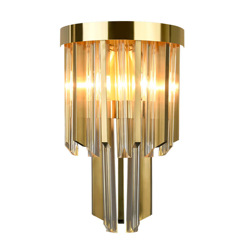 Бра Zacaria Sconce Золотой Прозрачный (Transparent) в Казани | Loft Concept 