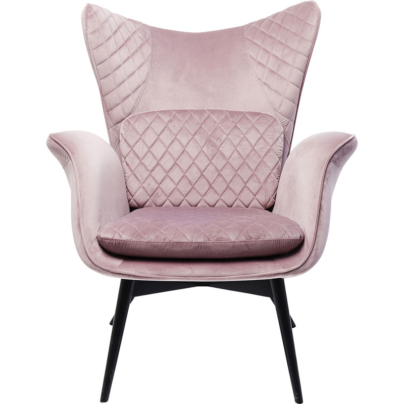 Кресло Pink Velvet Throne Розовый в Казани | Loft Concept 