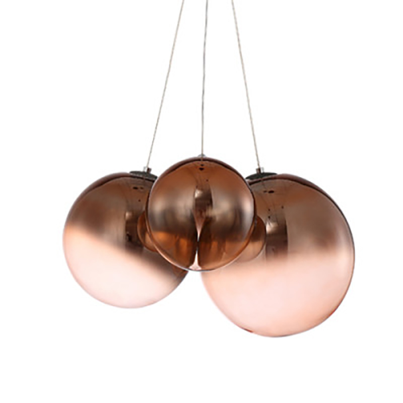 Светильник подвесной медь Balls Lamp  Медь в Казани | Loft Concept 