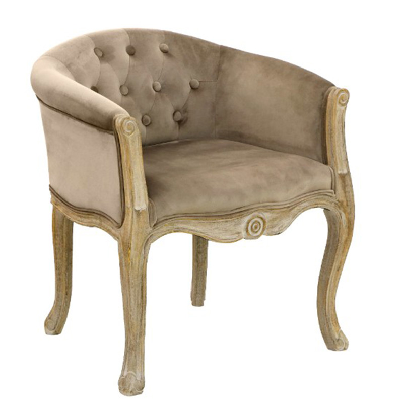 Кресло French Provence Armchair Roderic beige Бежевый в Казани | Loft Concept 