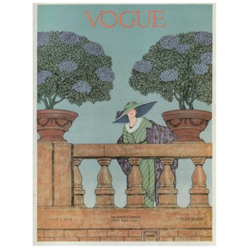 Постер Vogue Cover 1912 June  в Казани | Loft Concept 