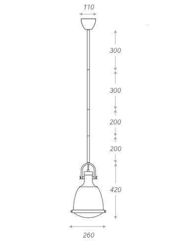 Подвесной светильник Lofter Oqulus Pendant в Казани