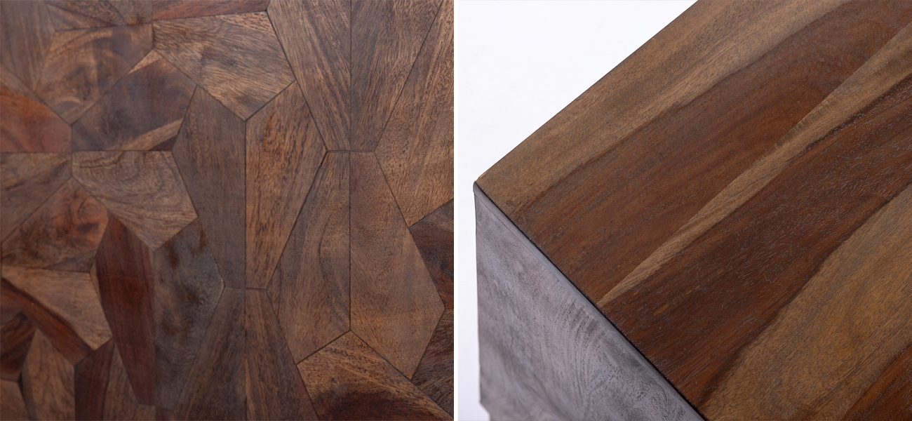 Комод из массива дерева Шишам Indian Rosewood - фото №2