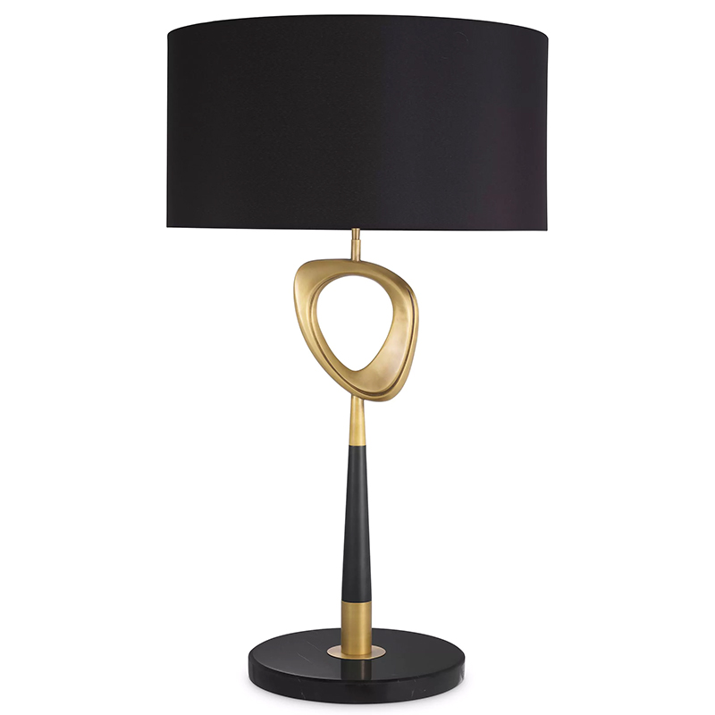 Настольная лампа Eichholtz Table Lamp Celine Латунь Черный в Казани | Loft Concept 