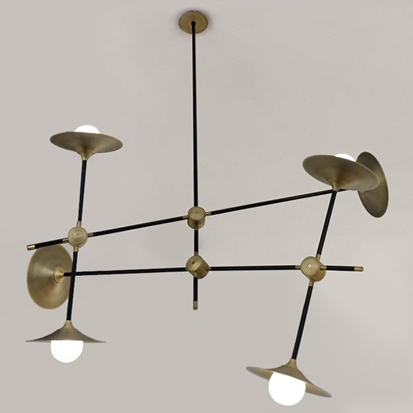 Люстра Disc Turbaya SS-6 Chandelier  в Казани | Loft Concept 