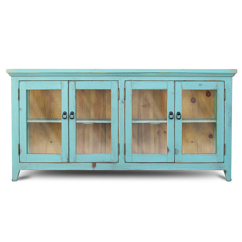 Комод в стиле прованс Valde Provence HARMONIE Weathered Turquoise Бирюзовый в Казани | Loft Concept 