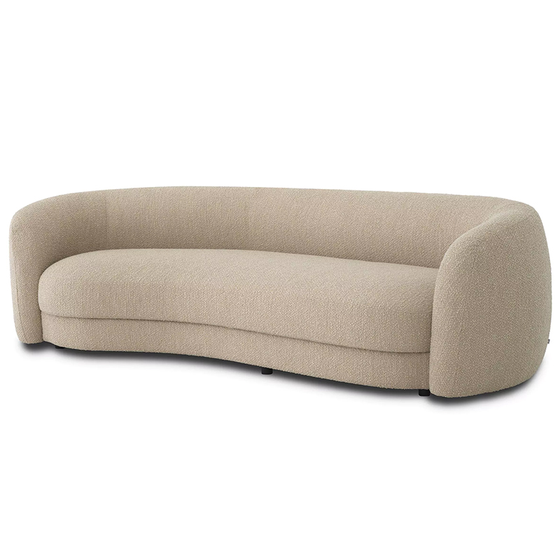 Диван Eichholtz Sofa Blaine Sand Boucle Песочный в Казани | Loft Concept 