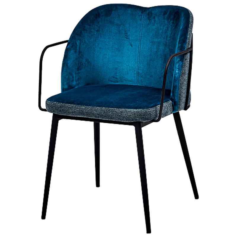 Стул Raymond Stool blue Синий Черный в Казани | Loft Concept 