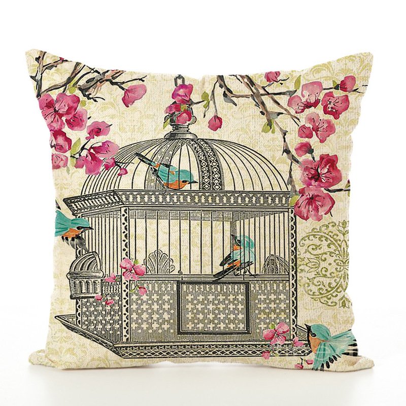 Декоративная подушка Bird Cage Мульти Декоративная подушка Bird Cage Мульти в Казани | Loft Concept