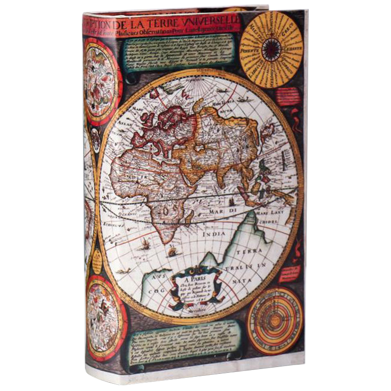 Шкатулка-книга Map of The World Book Box Мульти в Казани | Loft Concept 