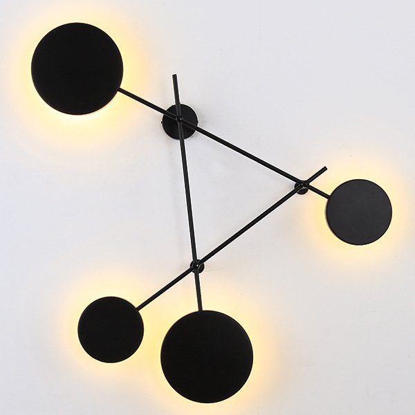 Бра GRAND DOTS Wall Lamp Черный в Казани | Loft Concept 