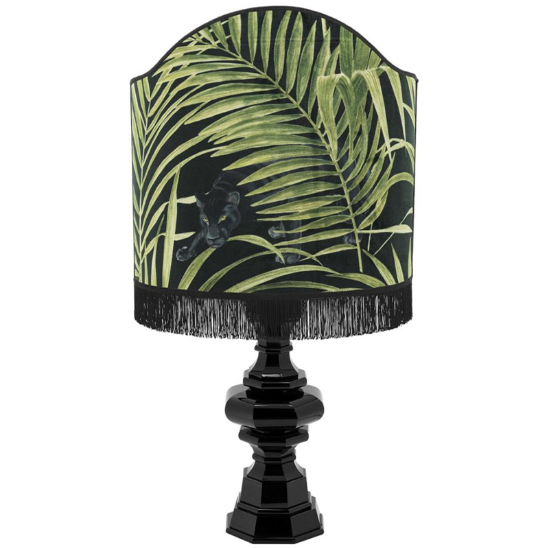 Настольная лампа Table Lamp Empire Scudo Black Green Черный Зеленый в Казани | Loft Concept 