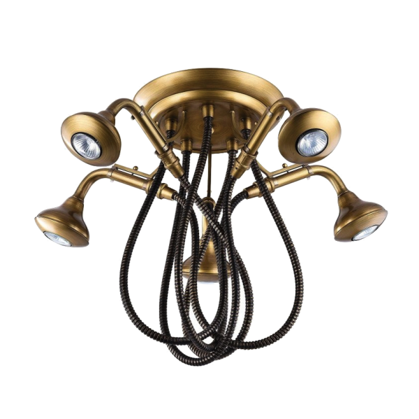 Потолочный светильник Octopus Hose Pendant  в Казани | Loft Concept 