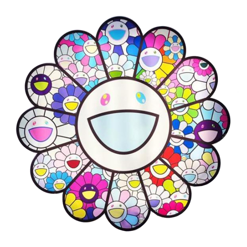 Светильник разноцветный подсолнух Takashi Murakami 2 Мульти в Казани | Loft Concept 