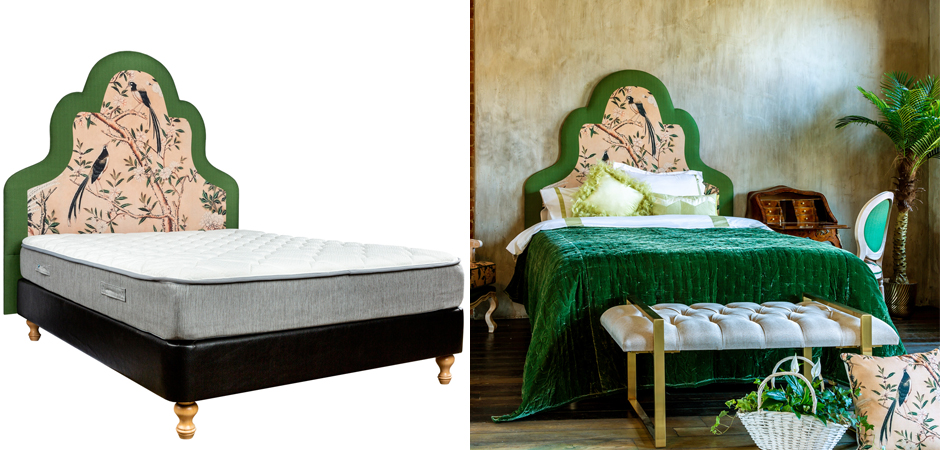 Изголовье для кровати Beige and Green Chinoiserie - Loft-Concept в Казани