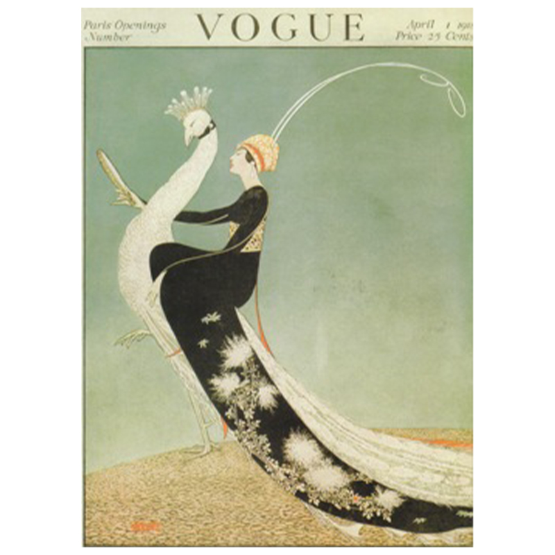 Постер Vogue Cover 1918 April  в Казани | Loft Concept 