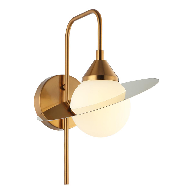 Бра Phainon Gold Wall Lamp Золотой Белый в Казани | Loft Concept 