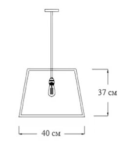 Подвесной светильник Loft Industrial Filament Pendant в Казани